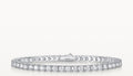 2.0mm Moissanite tennis bracelet